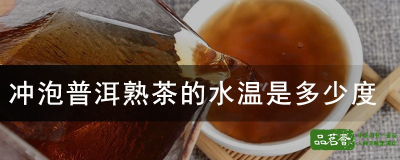 冲泡普洱熟茶的水温是多少度